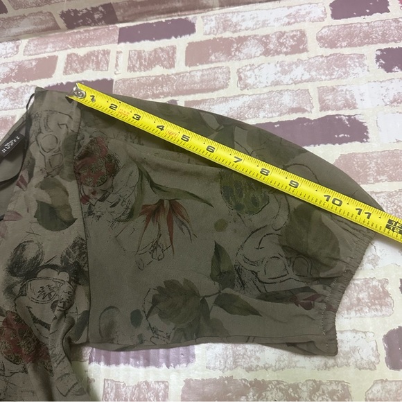 Desigual Disney Mickey Dress Olive Green size XS - Picture 7 of 13